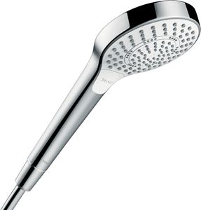 HANSGROHE CROMA SELECT S 3JET ručná sprcha pr. 110 mm, 3 prúdy, biela/chróm