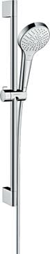 HANSGROHE CROMA SELECT S 3JET sprchová súprava 3-dielna, ručná sprcha pr. 110 mm, 3 prúdy, tyč, hadica, biela/chróm