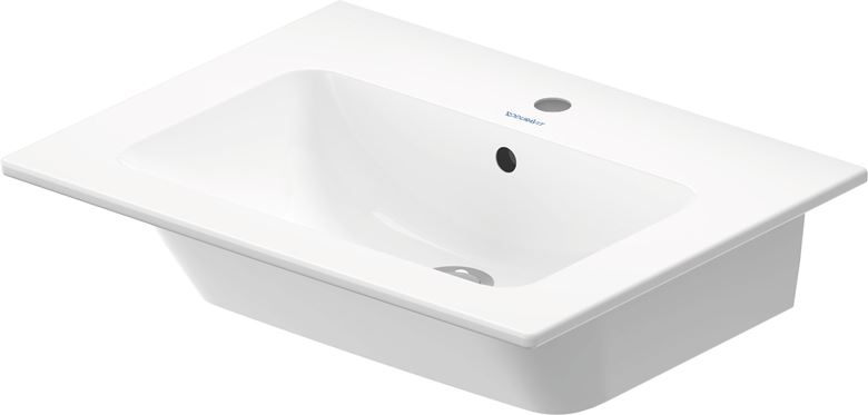 DURAVIT ME BY STARCK umývadlo 63 cm, s otvorom pre batériu a prepadom 2336630000 Obrázek - Hlavní obrázek