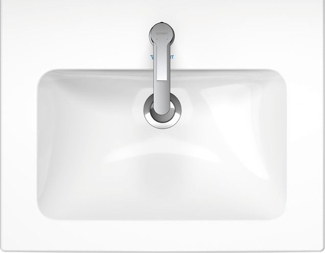 DURAVIT ME BY STARCK umývadlo 63 cm, s otvorom pre batériu a prepadom 2336630000 Obrázek - fotka