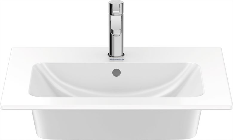 DURAVIT ME BY STARCK umývadlo 63 cm, s otvorom pre batériu a prepadom 2336630000 Obrázek - fotka