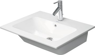 DURAVIT ME BY STARCK umývadlo 63 cm, s otvorom pre batériu a prepadom 2336630000 Obrázek - fotka