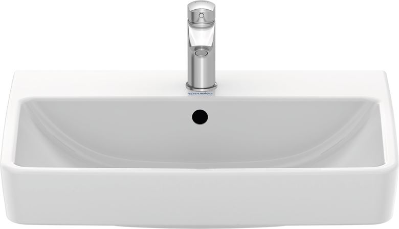 DURAVIT NO.1 umývadlo 60 cm, s otvorom pre batériu a prepadom 23756000002 Obrázek - fotka