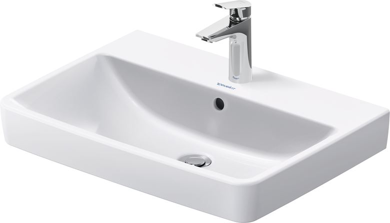 DURAVIT NO.1 umývadlo 65 cm, s otvorom pre batériu a prepadom 23756500002 Obrázek - fotka