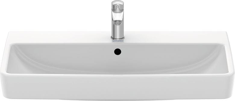 DURAVIT NO.1 umývadlo 80 cm, s otvorom pre batériu a prepadom 23758000002 Obrázek - fotka