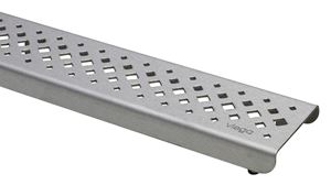 VIEGA ADVANTIX 4960.30 perforovaný rošt ER1 800 mm, kartáčovaná nerez oceľ