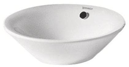 DURAVIT STARCK 1 umývadlová misa 33 cm, s prepadom 0408330000 Obrázek - Hlavní obrázek