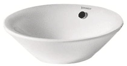 DURAVIT STARCK 1 umývadlová misa 53 cm, s prepadom, WonderGliss 04085300001 Obrázek - Hlavní obrázek