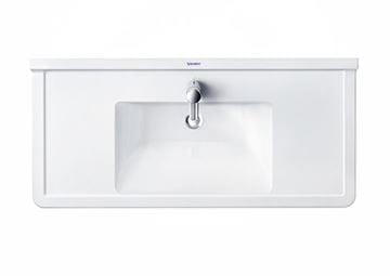 DURAVIT STARCK 3 umývadlo 105 cm, s otvorom pre batériu a prepadom 0304100000 Obrázek - fotka