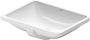 DURAVIT STARCK 3 umývadlo 49 cm, s prepadom, WonderGliss