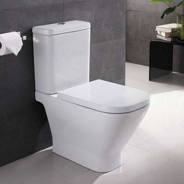 ROCA THE GAP WC sedadlo, SoftClose, biela A80147200B Obrázek - fotka