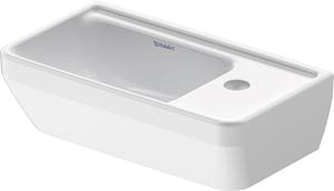DURAVIT D-NEO umývadielko 40 cm, s otvorom pre batériu vpravo, bez prepadu