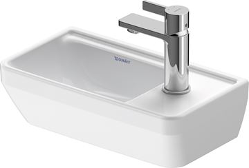 DURAVIT D-NEO umývadielko 40 cm, s otvorom pre batériu vpravo, bez prepadu 0739400041 Obrázek - fotka