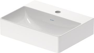 DURAVIT DURASQUARE umývadielko 45 cm, s otvorom pre batérie, bez prepadu