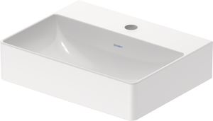 DURAVIT DURASQUARE umývadielko 45 cm, s otvorom pre batérie, bez prepadu