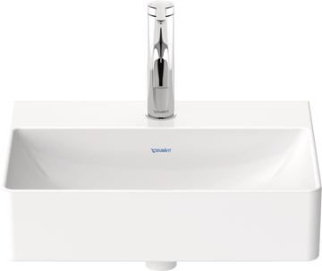 DURAVIT DURASQUARE umývadielko 45 cm, s otvorom pre batérie, bez prepadu 0732450041 Obrázek - fotka
