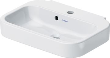 DURAVIT HAPPY D.2 umývadielko 50 cm, s otvorom pre batériu a prepadom