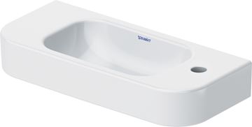 DURAVIT HAPPY D.2 umývadielko 50 cm, s otvorom pre batériu vpravo, bez prepadu