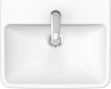 DURAVIT NO.1 umývadielko 50 cm, s otvorom pre batériu a prepadom 07435000002 Obrázek - fotka