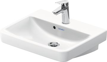 DURAVIT NO.1 umývadielko 50 cm, s otvorom pre batériu a prepadom 07435000002 Obrázek - fotka