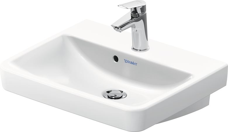 DURAVIT NO.1 umývadielko 50 cm, s otvorom pre batériu a prepadom 07435000002 Obrázek - fotka