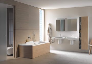 DURAVIT DURASTYLE umývadielko 45 cm, s otvorom pre batériu, bez prepadu 0708450000 Obrázek - fotka