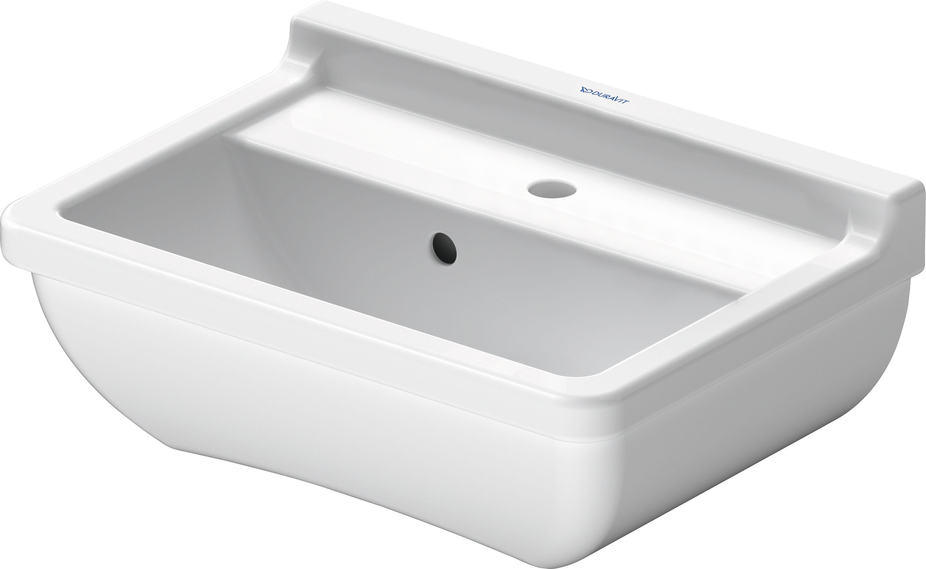 DURAVIT STARCK 3 umývadielko 45 cm, s otvorom pre batériu a prepadom