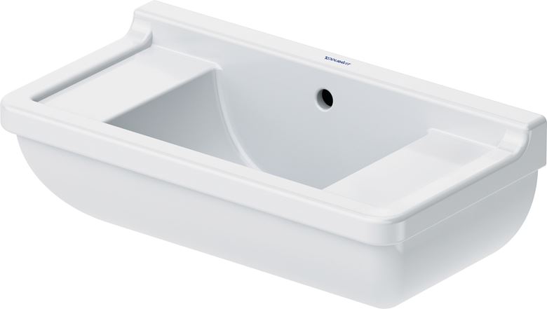 DURAVIT STARCK 3 umývadielko 50 cm, s prepadom, WonderGliss 07515000001 Obrázek - Hlavní obrázek