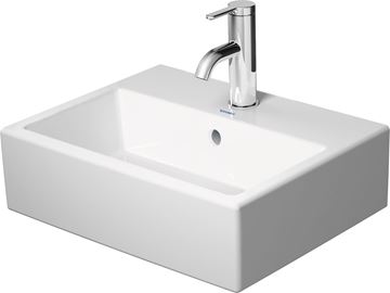 DURAVIT VERO AIR umývadlo 45 cm, s otvorom pre batériu a prepadom 0724450000 Obrázek - fotka