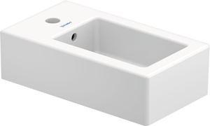 DURAVIT VERO umývadlo 25 cm, s otvorom pre batériu a prepadom, WonderGliss