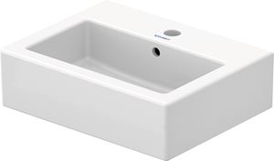 DURAVIT VERO umývadielko 45 cm, s otvorom pre batériu a prepadom, WonderGliss