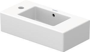 DURAVIT VERO umývadielko 50 cm, s otvorom pre batériu vľavo a prepadom, WonderGliss