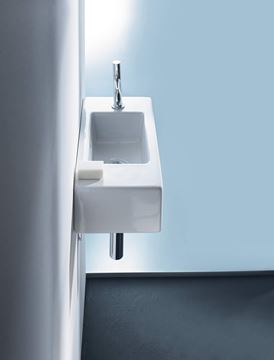 DURAVIT VERO umývadielko 50 cm, s otvorom pre batériu vpravo a prepadom 0703500008 Obrázek - fotka