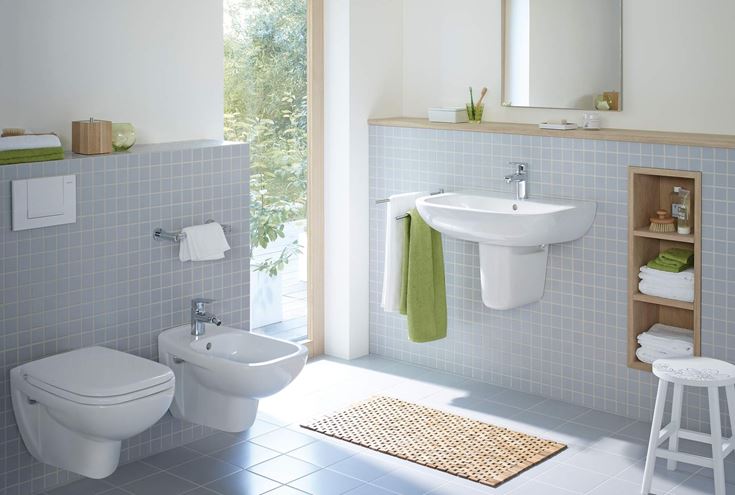 DURAVIT D-CODE polostĺp pre umývadlo  08571800002 Obrázek - fotka