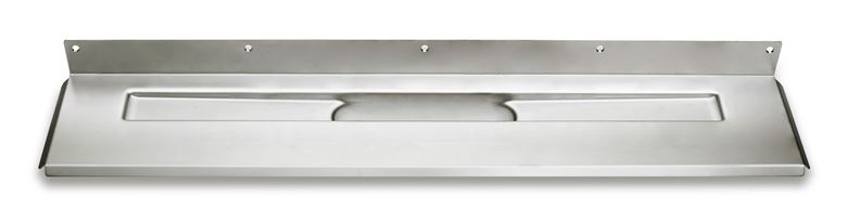 UNIDRAIN 1004 sprchový žľab 700 mm, k stene, bez odtoku, bez roštu, nerez oceľ 1004.0700 Obrázek - Hlavní obrázek