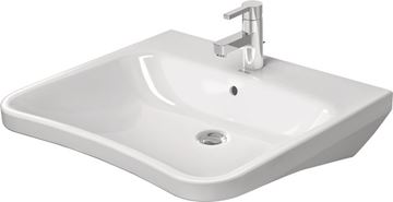 DURAVIT DURASTYLE bezbariérové umývadlo 65 cm, s otvorom pre batériu a prepadom
