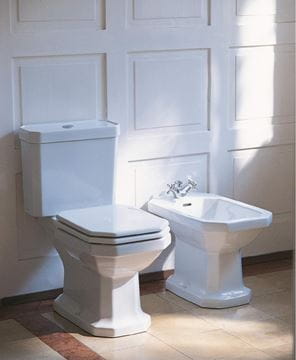 DURAVIT 1930 WC kombi misa, spodný odpad, WonderGliss 02270100001 Obrázek - fotka