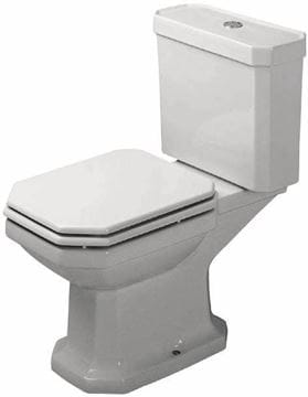 DURAVIT 1930 WC kombi nádržka, bočný prívod vody, Dual-Flush, WonderGliss 08722000051 Obrázek - fotka