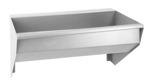AZP BRNO umývací žľab 125 cm, nerez
