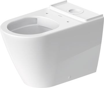 DURAVIT D-NEO WC kombi misa, Rimless splachovanie, vario odpad, HygieneGlaze