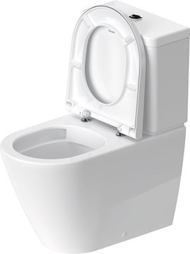 DURAVIT D-NEO WC kombi misa, Rimless splachovanie, vario odpad, HygieneGlaze 2002092000 Obrázek - fotka