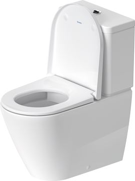 DURAVIT D-NEO WC kombi misa, Rimless splachovanie, vario odpad, HygieneGlaze 2002092000 Obrázek - fotka