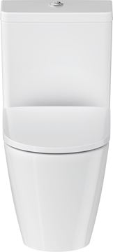 DURAVIT D-NEO WC kombi misa, Rimless splachovanie, vario odpad, HygieneGlaze 2002092000 Obrázek - fotka