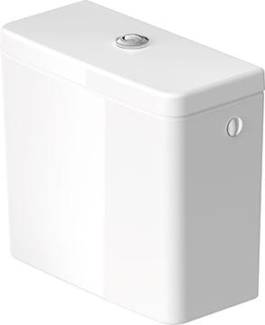 DURAVIT D-NEO WC kombi nádržka, bočný prívod vody, Dual-Flush