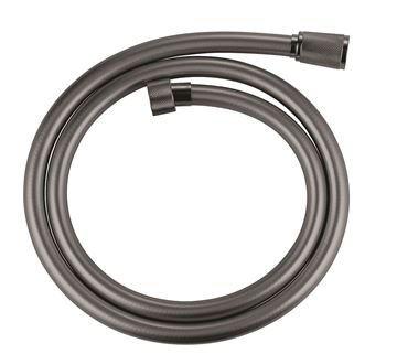 GROHE SILVERFLEX sprchová hadica 1250 mm, hladká, TwistStop, AntiFold, plast, hard graphite