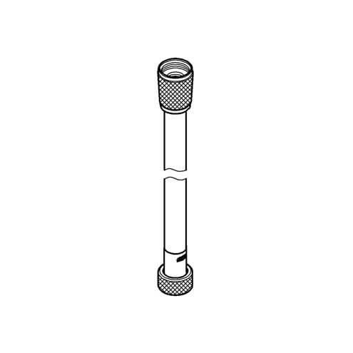 GROHE SILVERFLEX sprchová hadica 1250 mm, hladká, TwistStop, AntiFold, plast, hard graphite 28362A01 Obrázek - fotka