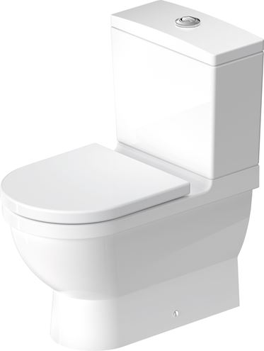 DURAVIT STARCK 3 WC kombi misa, vario odpad, WonderGliss 01280900001 Obrázek - fotka
