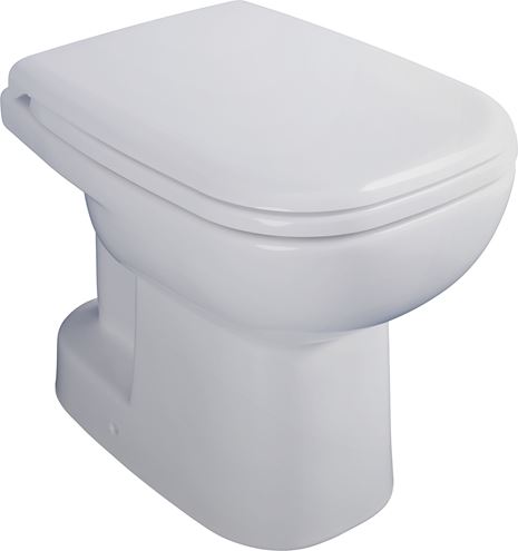 DURAVIT D-CODE stacionárne WC, spodný odpad 21100100002 Obrázek - fotka