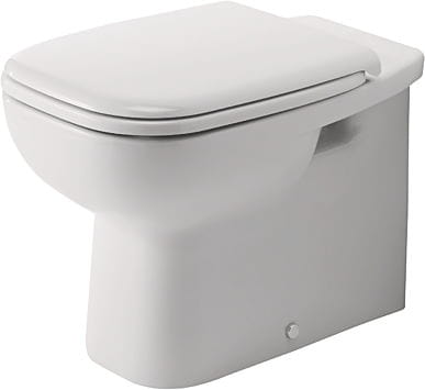 DURAVIT D-CODE stacionárne WC, zadný odpad