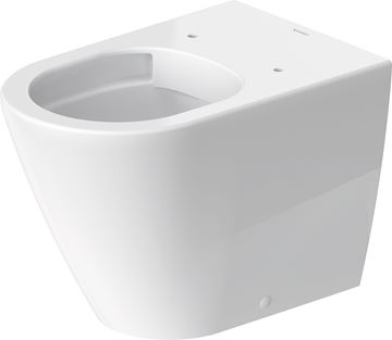 DURAVIT D-NEO stacionárne WC, Rimless splachovanie, zadný odpad